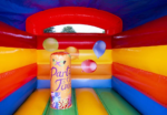 Compact Mini Mini Bouncy Castle for Little Ones - Image 2