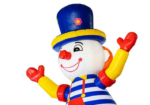 Standard Size Bouncy Castle Clown Design - Image 3