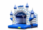 Standard Size Bouncy Castle Camelot Blue Design