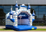 Standard Size Bouncy Castle Camelot Blue Design - Image 3