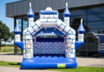 Standard Size Bouncy Castle Camelot Blue Design - Image 4