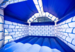 Standard Size Bouncy Castle Camelot Blue Design - Image 5