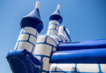 Standard Size Bouncy Castle Camelot Blue Design - Image 6