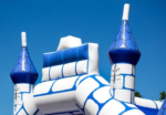Standard Size Bouncy Castle Camelot Blue Design - Image 7