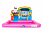 Unicorn Design Water Splash Bouncy Castle - Image 2