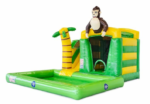 Jungle Safari Design Water Splash Bouncy Castle