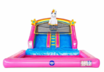 Unicorn Design Water Splash Bouncy Castle - Image 2
