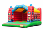 Fire Truck Design Large Size Bouncy Castle