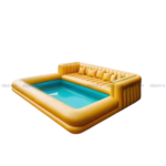 Zippora’s customizable inflatable sofa pool