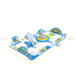 ZIPPORA floating water park with multi-lane slides