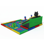 Water Multiplay Inflatable – Splash Park With Triple Slides - Image 3