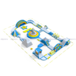 ZIPPORA floating water park with multi-lane slides - Image 2