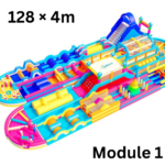 Medium Size (128 × 4m ) Obstacle Course - Module 1