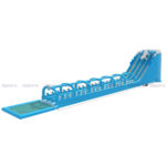 Giant Ocean Wave Water Slide 50M - Triple Lane Mega Slide with Splash Pool - Image 3