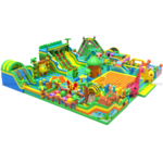 Ultimate Jungle Safari Inflatable Funland - Mega Adventure Playground Complex