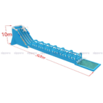 Giant Ocean Wave Water Slide 50M - Triple Lane Mega Slide with Splash Pool