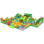 Ultimate Jungle Safari Inflatable Funland - Mega Adventure Playground Complex - Image 2