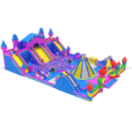 Royal Palace Mega Inflatable Playground - Ultimate Castle Adventure Complex with Ball Pits
