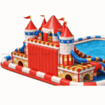 Inflatable Castle Water Park – Multi-Slide Kingdom Aqua Playground - Image 2