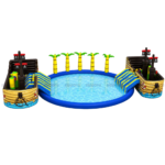 🏴‍☠️ Pirate Island Inflatable Water Adventure Park