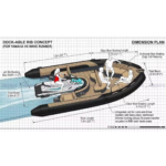 🚤 Jet Ski Dockable RIB Boat – Luxury Hybrid Watercraft - Image 2